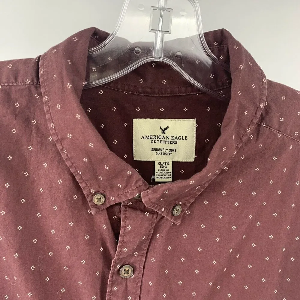 American Eagle Seriously Soft Button Up XL